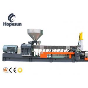 Conical Twin Screw Extruder Pvc / Plastic Pvc Extruder Machine Compact Configuration