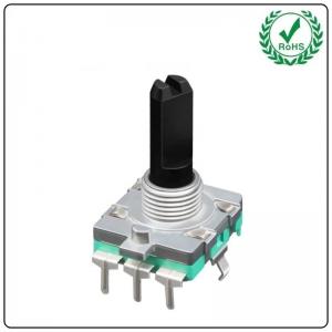 China Encoder Rotary Incremental Pulser Rotary Encoder Push Pull Switch Insulated Shaft 360 Degree Rotary Encoder Gray