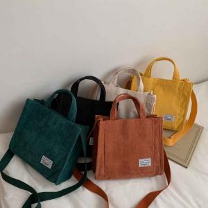 Factory OEM White Colour Nature Handbag Tote Cotton Bag Wholesale Custom Canvas Green Shopping Bags Shoulder Bag