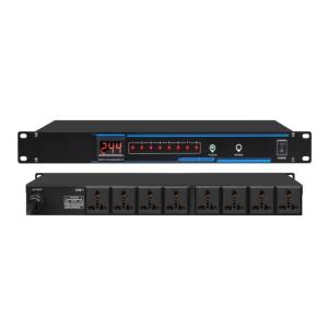 China Control de la secuencia de alimentación para 3000W 8 canales con pantalla wholesale