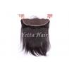 China 13'' X 4'' Ear To Ear Lace Frontal Closure Virgin Hair / Silky Straight Human Hair wholesale