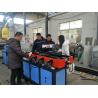 Plastic Pipe Extrusion Line / PE PP PA Single Wall Double Wall Corrugated Pipe