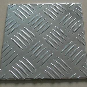 China Tread Aluminum Sheet 5 Small Bar 1050 H244 Paper Interleave Aluminum Checkered Plate supplier