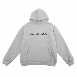 China American Streetwear Hoodie Casual Men's and Women's Hoodie with Round Neck Custom Logo supplier