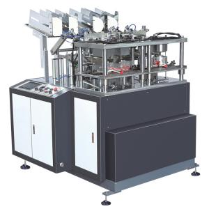 China High Efficiency Disposable Paper Food Container Making Machine 220V 50Hz supplier