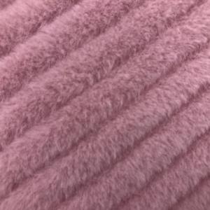 Design Plush Back Material 100% Polyester Dyeing Rabbit Fur for Garment