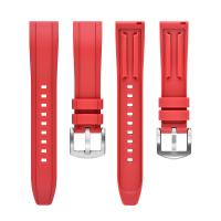 China Soft TPU Silicone Sport Watch Strap Replacement 20 22 24 26mm on sale