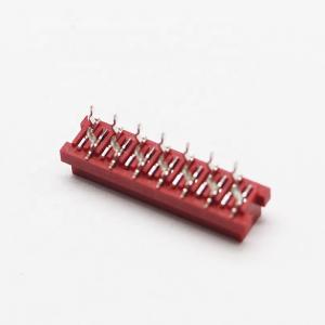 China N Pin PA6T PBT 1.0Amp IDC Cable Assembly Connectors 1.27mm Pitch 500VAC supplier