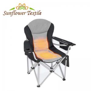 Oxford Cloth Hot Seat Folding Chair 160kg Portable Heated Stadium Seats