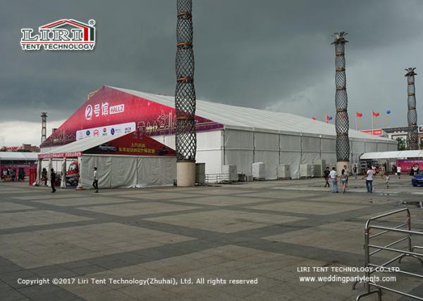 50x60m Temporary Outdoor Exhibition Activity PVC Hall Tent for 2000 People
