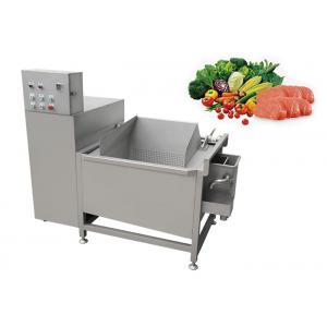 China 2.25KW Commercial Vegetable Fruit Washing Machine 500KG/H supplier