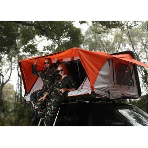 280G Polyester Cotton Canvas Car Roof Pop Up Tent , Light Auto Roof Top Tent
