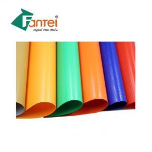 China Tear Resistant Coated Pvc Tarpaulin , 1000d Pvc Coated Polyester For Camp supplier