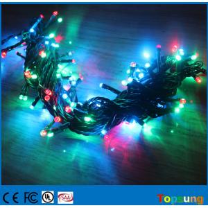 China 200 led twinkle rgb led string ip65 with controller for outdoor christmas decoration supplier