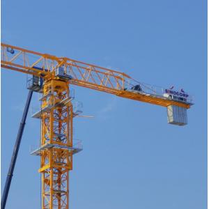 65 Jib Length And 10 Ton Load Capacity Flat Top 2 Fall And 4 Fall Mobile Tower Crane