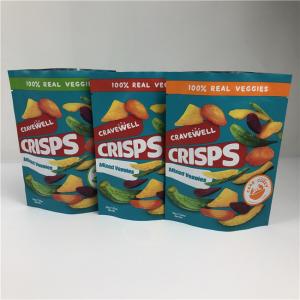 Custom Order Accepted Snack Chips Bag Packaging with Resealable and Screen Printing Features