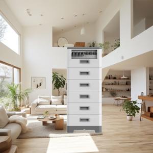 China Lithium Iron LIFEPO4 Stackable Solar Batteries 4 Module 20.48kwh 48V wholesale