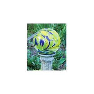 China Metal  Blossom Swirl Glass Globe Gazing Ball Stands for Garden decoration    supplier