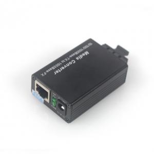 China Mini Size 10/100/1000M SM Dual Single Mode Fiber To Ethernet Converter supplier