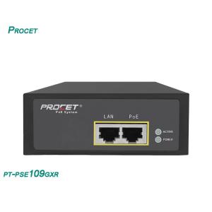 China RJ45*2 inyector protegido del conector 160W Procet PoE montado en la pared wholesale