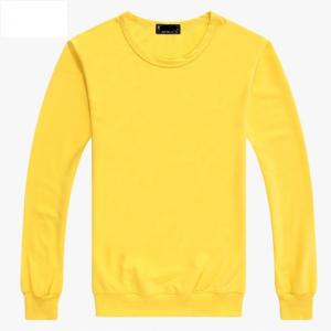 China cotton  tshirts  long sleeve Blank  T shirts safty t shirtsr soft breathable t shirts mens print able logo print  yellow supplier