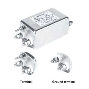 90db Low Pass Emi Filter 1450VDC Electromagnetic Interference Filters