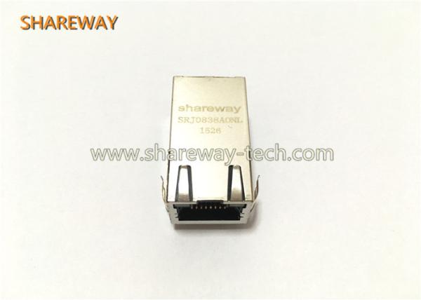 LAN-Transformer RJ45LAN 10/100/1000 BaseT RJ45 Connector 7499121211 with -40 up to 85 °C Operating Temperature Range