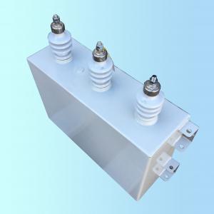 Condensateur à haute tension 9.5kv banque manuelle de condensateur de puissance de banque de condensateur de compensation de phase de 3 phases