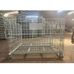 China Warehouse Storage 50*50 Wire Mesh Container Hot Dipped Galvanized supplier