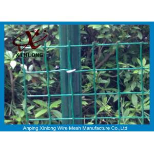 China Eco Friendly Euro Panel Fencing Convenient Installation 4x4 5x5 6x6mm supplier