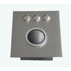 China IP68 washable metal resin  Optical Trackball Pointing Device Anti - vandal supplier