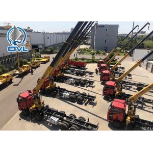 China Total Lifting 12T Capacity Truck Mounted Crane Straight Boom crane with supplier