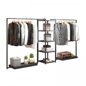 Shop Readymade Garment Display Racks For Store Wall Mounted Clothing