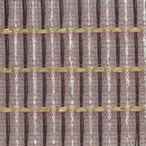 China Cabinet Grill Cloth Red/Black/Silver Weave with Gold Accent grill cloth fabric DIY repair speaker supplier