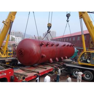 China Energy Saving Floor Standing Boiler Mud Drum , Grey High Pressure Drum supplier