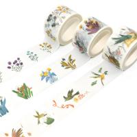 China Self Adhesive Masking Paper Tape Custom Decorative Packing Tape on sale
