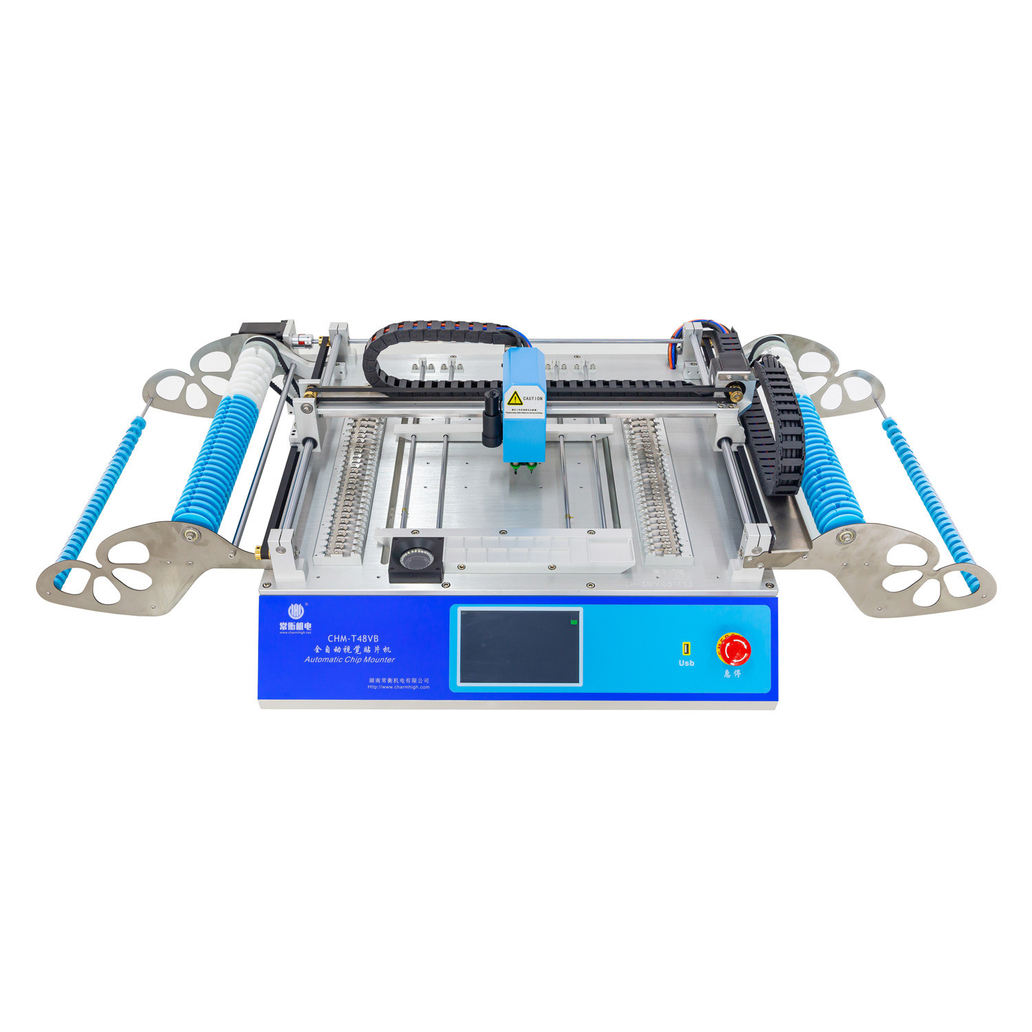 China 7 Inch Touch Screen 4000cph Desktop SMT Pick And Place Machine Closed Loop Control supplier