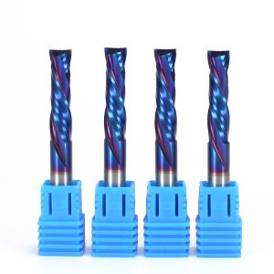 China Customizable HRC45-65 Workpiece Spiral Up and Down Compression End Mill and Carbide Cutter for CNC Process wholesale