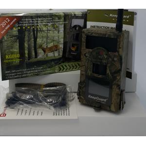 China Email / GPRS / GSM Game Camera , Action Infrared Hunting Camera SMS Inversion Control supplier