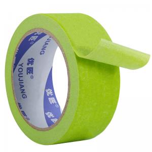 China 36mm UV Resistant Heat Resistant Clean Removal Painters Green Masking Tape supplier