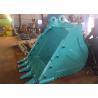 Durable 1.6 CBM Excavator Rock Bucket Kobelco SK350LC Excavator Mud Bucket