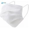 Adult White 3 Ply Dust Proof Face Mask Antiviral Medical Protective Face Masks