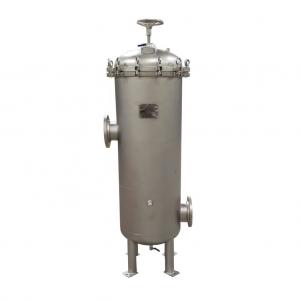62KG 304 Stainless Steel 36 Cartridge Filter Housing Uses 40" Cartridges 6 Inch Flange In/Out