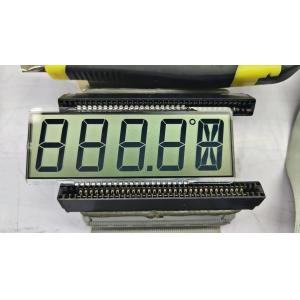 Chinese Manufacturer TN 7 Segment LCD Display Monochrome Transimissive Module Transparent Character For Thermostat