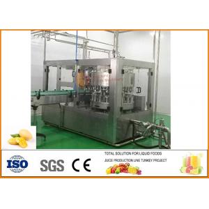 China SS304 Turnkey Mango Juice Production Line SUS 304 Stainless Steel Material supplier