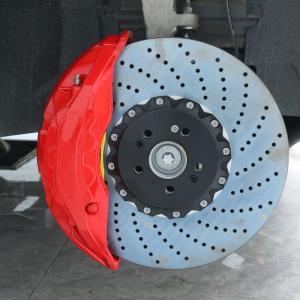 AK 10N 10 Piston G500 Mercedes Benz Red Brake Calipers