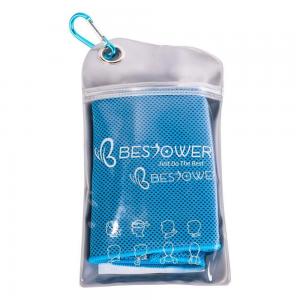 China ODM 60x120 Gym Sports Microfiber Cooling Towel With Company Logo supplier