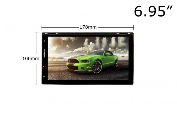 2Din 7Inch DVD Player with GPS auto radio gps car dvd 2din universal android car