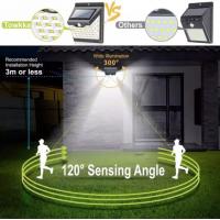 China OEM Garden IP65 LED Solar Outdoor Wall Lights  AC 85-265V Polycarbonate Diffuser on sale