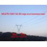megatro 500KV 5A2 ZB3 single circuit transmission line lattice steel tower